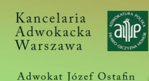 Kancelaria Adwokacka Adwokat Józef Ostafin