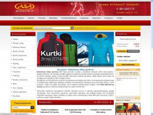 Internetowy sklep sportowy aba-sport.pl