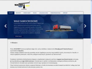 Wagmet.pl - wagi elektroniczne, wzorce masy