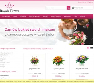 Kwiaciarnia internetowa w Krakowie RoyalsFlower.pl
