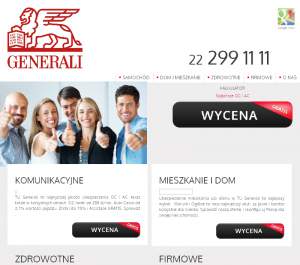 Generali.net.pl - Ubezpieczenia Generali