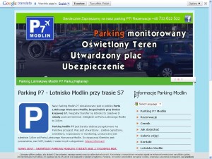 Parkingmodlin.com - Parking Modlin