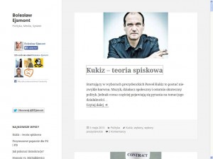 Oficjalny Blog Bolesława Ejsmonta