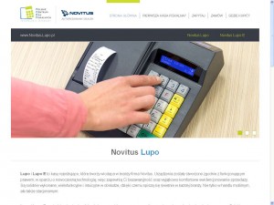 Novitus-lupo.pl – Wielofunkcyjne kasy fiskalne marki Novitus: Lupo i Lupo E