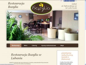 Restauracja-bazylia.com - Restauracja Lubań
