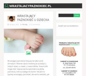 Wrastajacypaznokiec.pl - Serwis o wrastających paznokciach