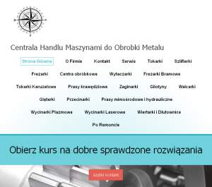 Tokarki uniwersalne Frezarki CNC - chmpolska.pl