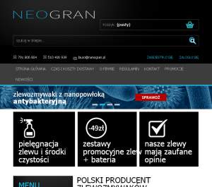 Neogran.pl - Neogran - Zlewozmywaki granitowe