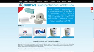 DUNCAN  -producent artykułów higienicznych Mazowieckie