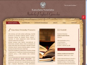 IZABELA PRYKIEL-GÓRECKA - notariusz w sobotę Warszawa