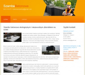 Szambo betonowe szambabetonowex.pl
