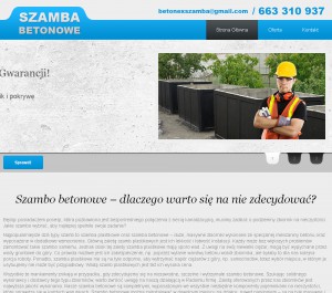 Szambo - szamba--betonowe.pl