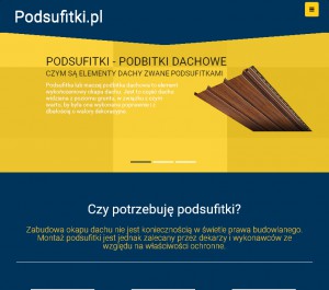 Podsufitki dachowe - podsufitki.pl