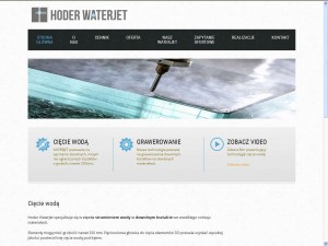 Hoder Waterjet - Cięcie wodą