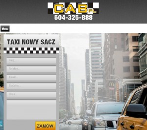 Taxi w Nowym Sączu - cab-taxinowysacz.pl