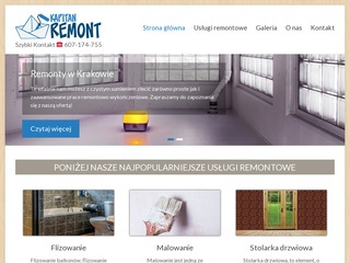 Zamów remont mieszkania w firmie KapitanRemont.pl