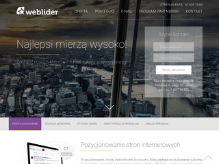 Weblider.pl - Linki sponsorowane
