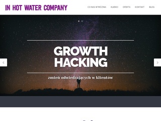 In Hot Water Company content marketing - inhotwatercompany.com