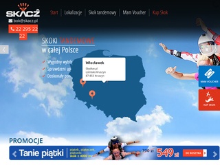 Skacz.pl skoki spadochronowe w tandemie Zielona Góra