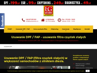 Filtr dpf - usuwanie-dpf-fap.pl