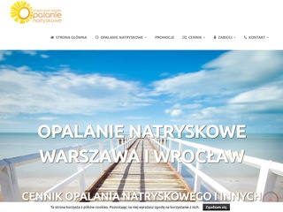 Opalanie natryskowe Warszawa - opalanie-natryskowe.com