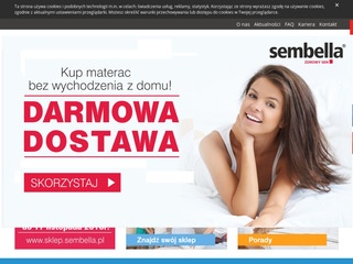 Łóżka kontynentalne - sembella.pl