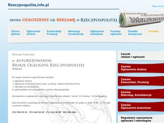 Rzeczpospolita.info.pl - Rzeczpospolita reklama
