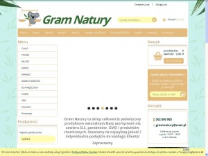 Sklep internetowy Gramnatury.pl - Bio kosmetyki