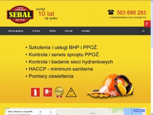 SEBAL - usługi bhp Bytom