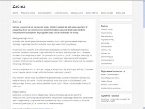 Chorobazacma.net.pl - Zaćma choroba oczu