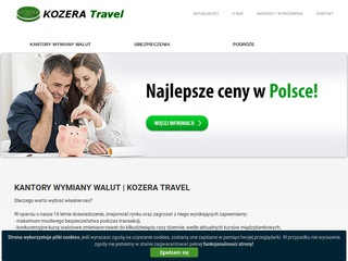 Kantory wymiany walut - kozera-travel.pl
