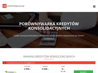 Porównywarka kredytów konsolidacyjnych  - polaczkredyty.com.pl