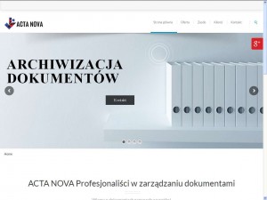 ACTA NOVA - depozyty dokumentów