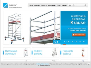 Dramix.pl – rusztowania