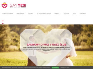 Slubwarszawa.pl - Agencja ślubna - Say Yes! Wedding Company