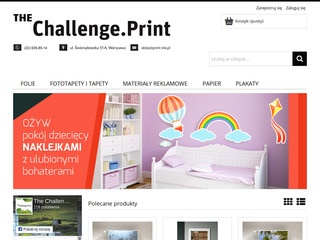 Fototapety - The Challenge Print - print-ink.pl