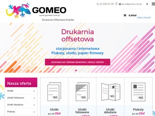 Gomeo.com.pl/ - Druk Kraków