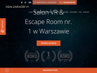 Escape room w Warszawie - domzagadekvr.pl