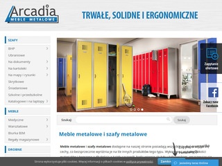 Szafy metalowe - meble-arcadia.com