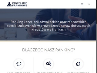 Kancelarie kredyt we frankach - kancelariefrankowe-ranking.pl