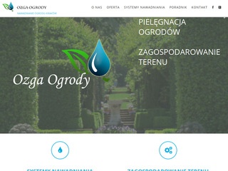 Usługi ogrodnicze Kraków - ozgaogrody.pl
