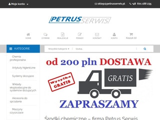 Środki czystości dla firm - petrusserwis.pl/