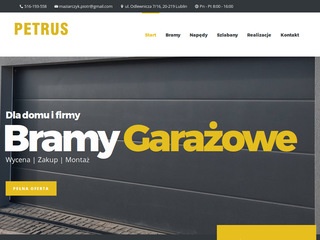 Bramy garażowe Lublin - www.bramygarazowe.lublin.pl