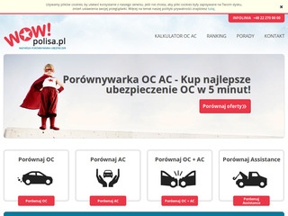 Porównywarka OC online - https://www.wowpolisa.pl/