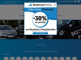 Parking modlin airport - bezpiecznyparkingmodlin.pl/