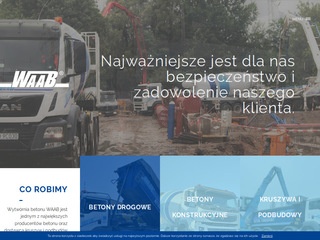 Producent betonu - waab.pl