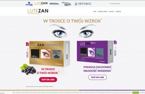 Lutezan.pl - Suplement diety pozwalający zachować dobry wzrok.