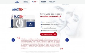 MaxOn Active to pierwszy polski lek na zaburzenia erekcji, dostępny bez recepty.
