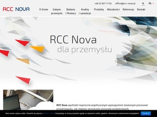 RCC Nova - pomiary odkształceń, przemieszczeń i naprężeń