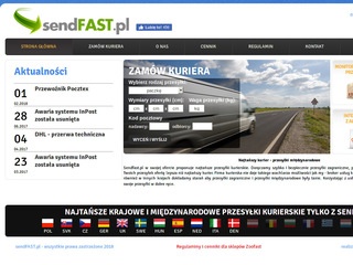 Sendfast.pl - najtańszy kurier